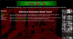 Desktop Screenshot of huntsvilleghosttours.com