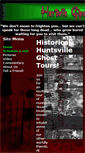 Mobile Screenshot of huntsvilleghosttours.com